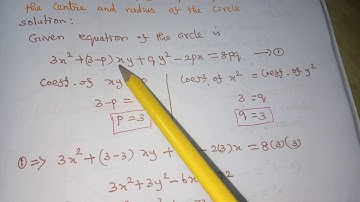 12th MATHS TWO DIMENSIONAL ANALYTICAL GEOMETRY-II EXERCISE 5.1 12th SUM