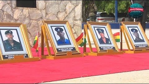 Highlights: President Mahama, IGP Yohuno lead tribute to fallen police officers