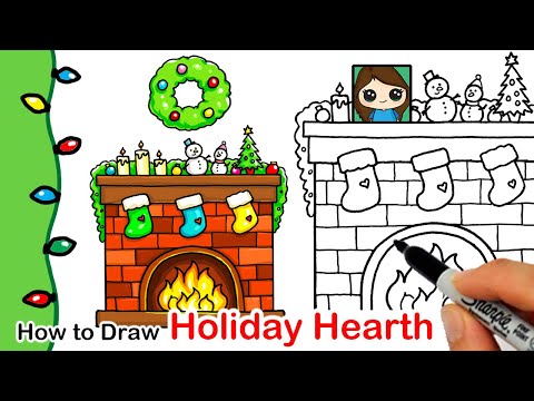 Video: How To Draw Christmas Pictures
