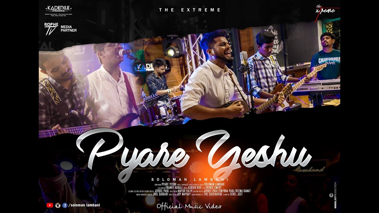 Pyare Yeshu  Official Music Video  Soloman Lambani