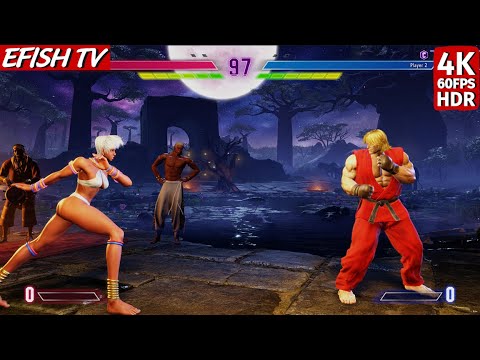 Elena vs Ken (Hardest AI) - Street Fighter 6
