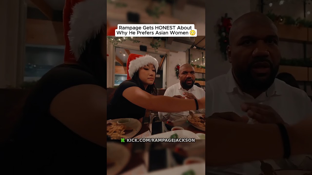 Rampage Gets HONEST About Why He Prefers Asian Women 😳
