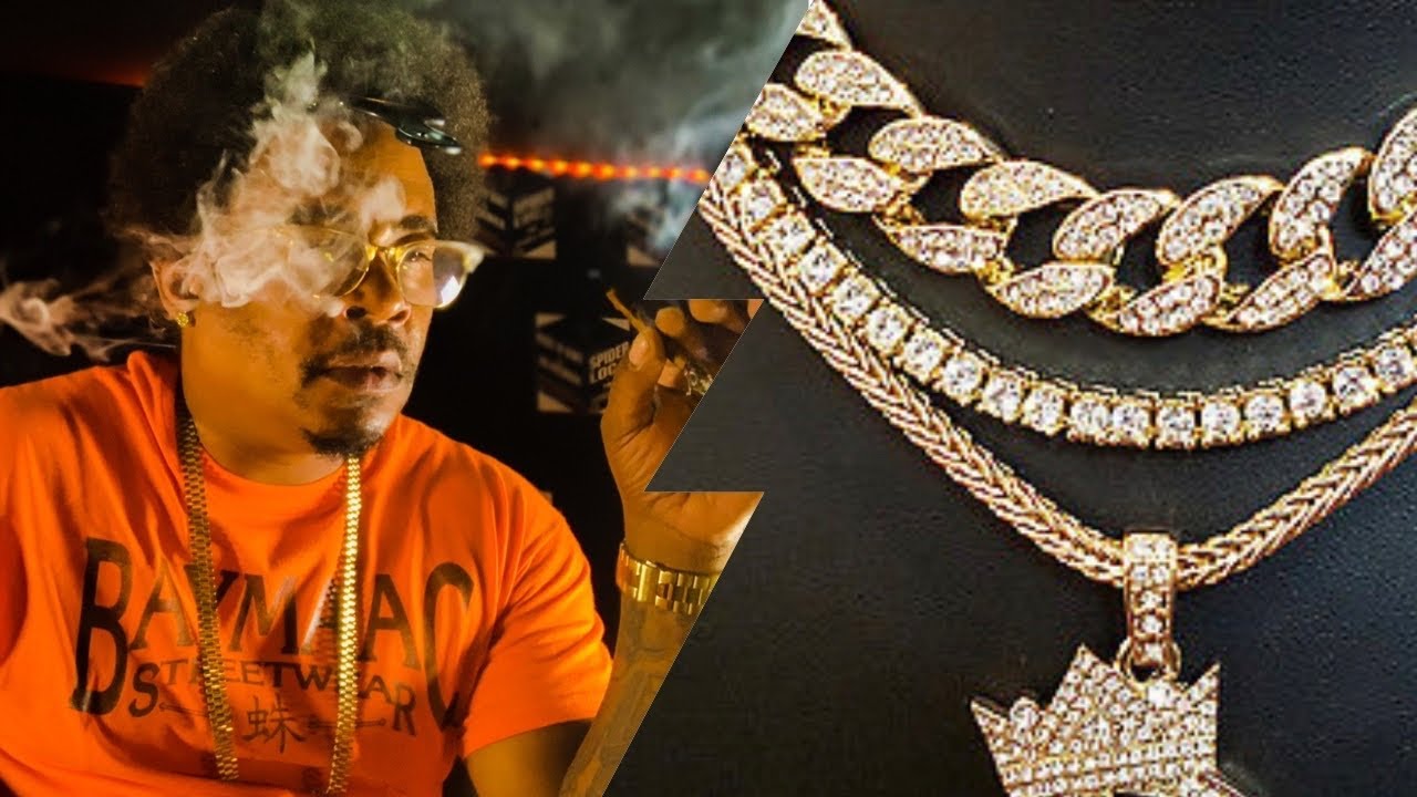 Spider Loc Reacts “ Rappers Wearing Choker Chains