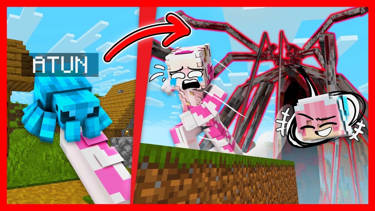 ATUN BERUBAH MENJADI LABA2 DAN PRANK MOMON !! Feat @sapipurba  Minecraft