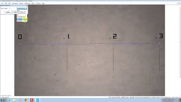 Manual Calibration for video measurement software when using digital microscope