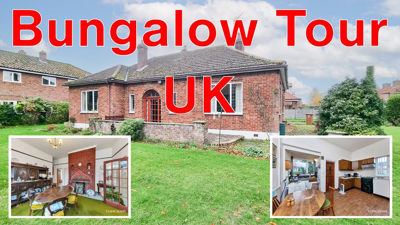 BUNGALOW TOUR UK Individual Property! For Sale £325,000 Swaffham