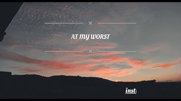 Thumbnail of Pink_Sweat$_-_At my worst (Instrumental Cover with Lyrics)