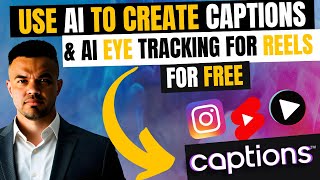 Captions FREE AI Video Editor Software | HOW To CREATE AI Captions & AI Eye Tracking screenshot 4