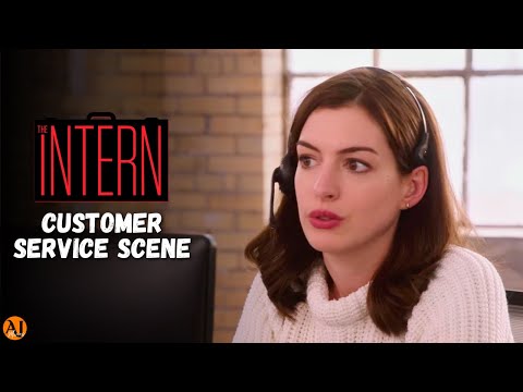 The Intern (2015) - Anne Hathway Customer Service Scene