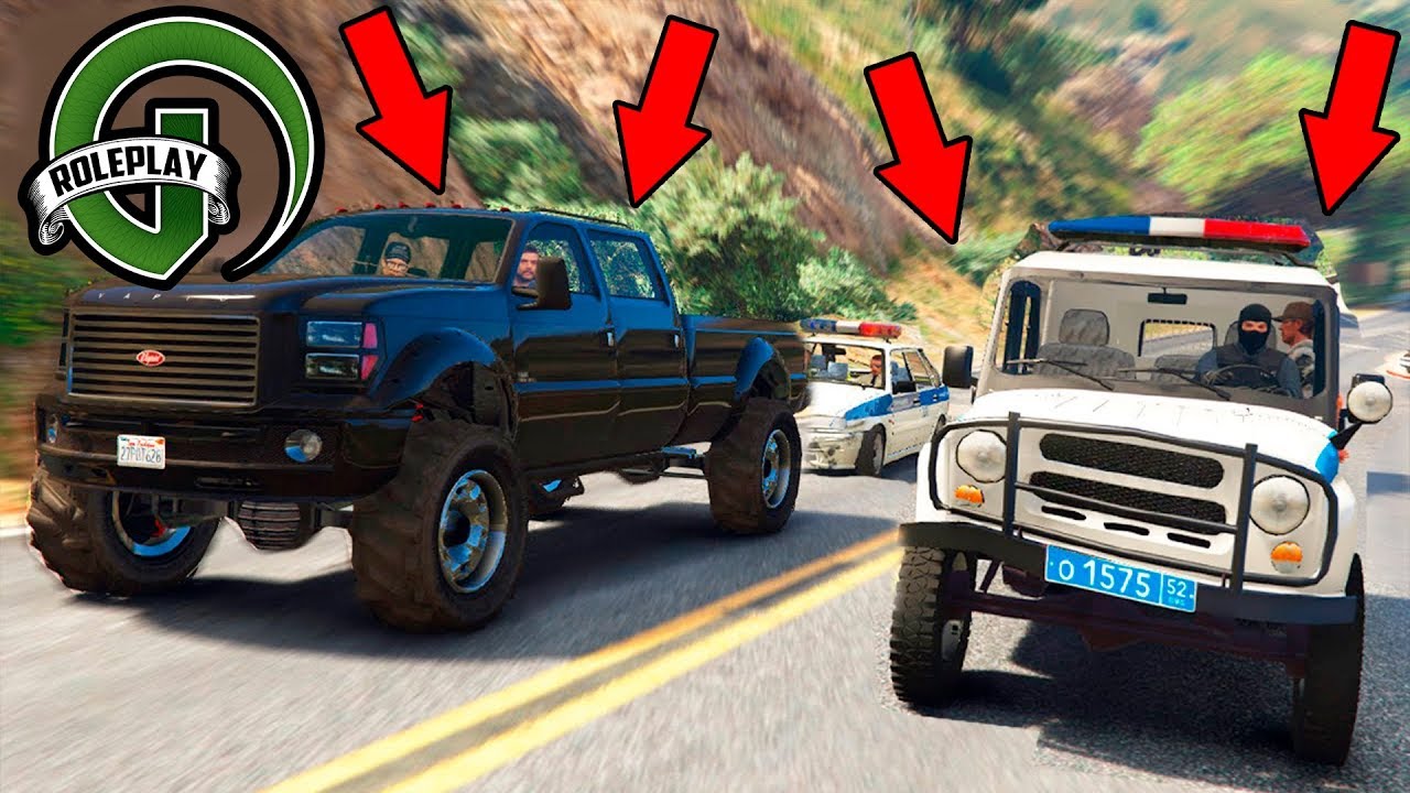 УХОЖУ ОТ ПОГОНИ! - GTA 5 RP #11 гта 5 требования