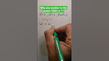 Exponent Zero!! #shorts #math #mathtips #mathfacts  #exponents #zero #exponential #viral #fyp #fypシ
