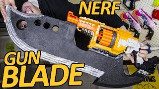 Nerf GUN BLADE Lawbringer Mod - Build Log | Make Test Battle