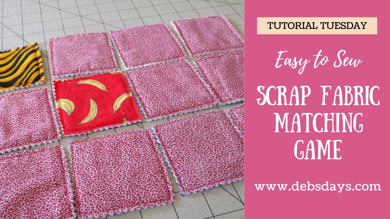 Make a DIY Fabric Board Game, Sewing
