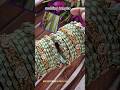 Pista color wedding bangles/customized set #viralvideo #morevews #ytviral #rich_silkthreads #lakhs