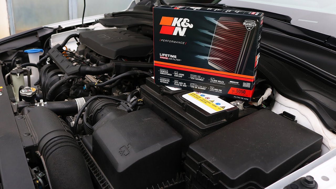 Hyundai i30 K&N Air Filter Sound Test YouTube