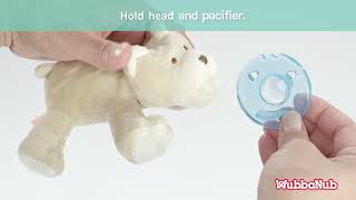 How to use WubbaNub Detachable Pacifier - Bear