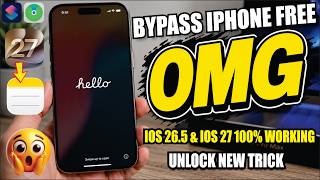New iCloud Unlock Method for iOS 26.5 | Free Activation Lock Removal