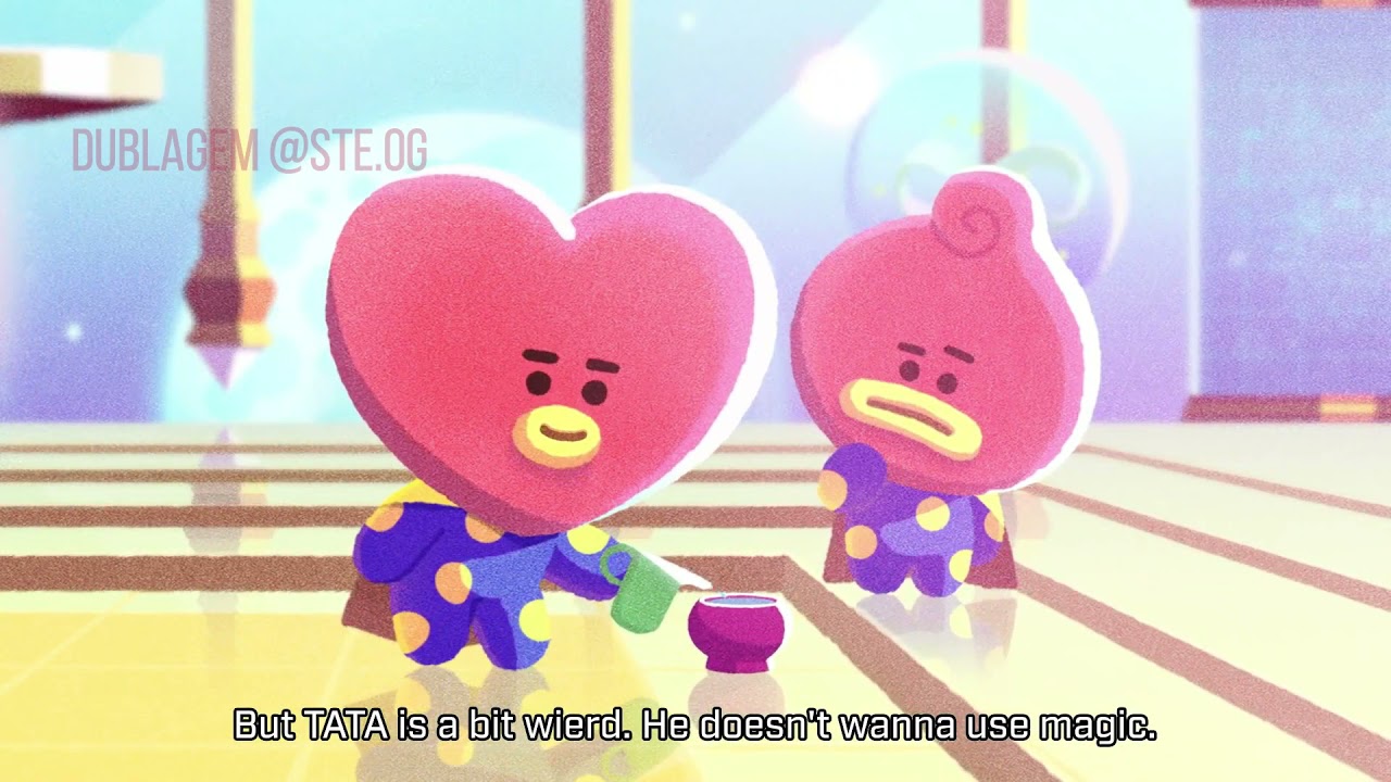 Universo BT21 - Conheça a família real do Planeta BT - EP 2 Tata