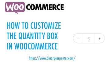 How To Customize The Quantity Box In WooCommerce Product Page