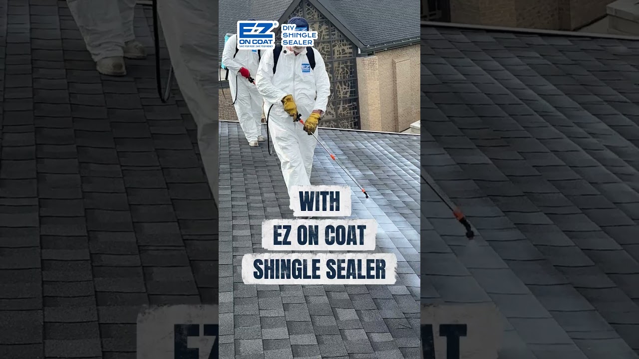 Protecting Shingles From Texas Weather | EZ On Coat DFW Project 