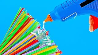 Straw hacks straws are unbelievably fun and multifunctional! there way
too many incredible things you can do with them! i'll show how to make
mini pa...