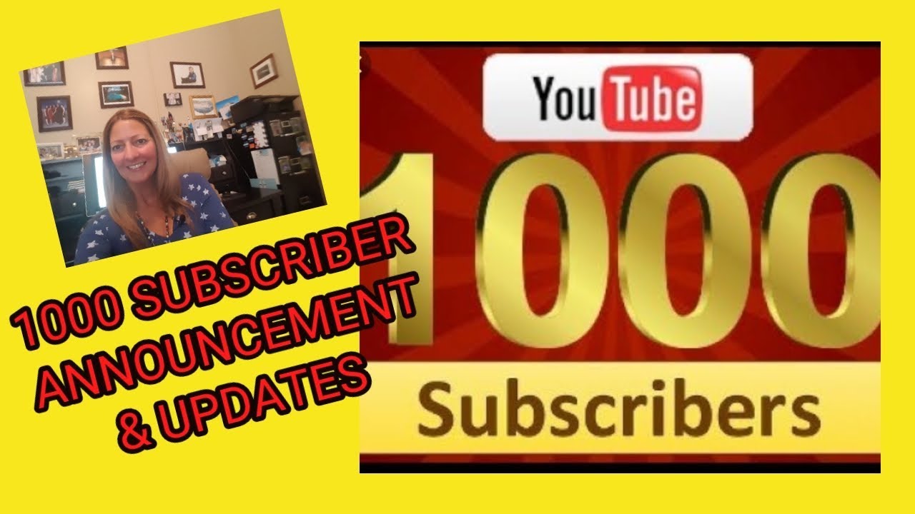 1000 SUBSCRIBER ANNOUNCEMENT & UPDATES!!!