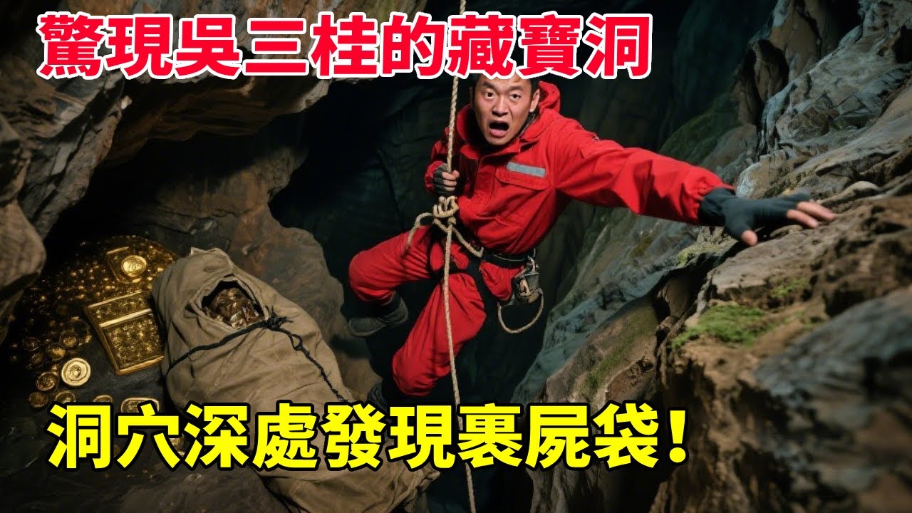 陝西漢中隱藏吳三桂的藏寶洞，洞穴深處發現裹屍袋，竟然是此行惡夢的開始【馬幫主探險中國】