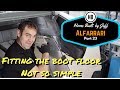 Fitting the boot floor, not as simple as it sounds - Alfarrari 105 project car build part 23