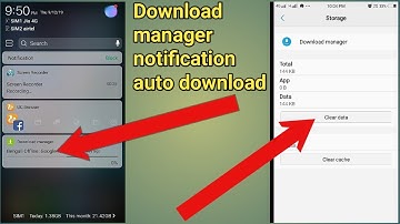 Download Manager notification / automatic application download / Android app auto download disable