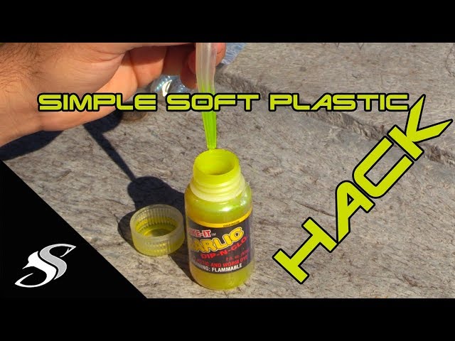 Soft Plastic Fishing Lure Hack - Chartreuse Yourself! 