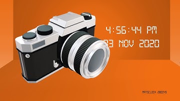 Free Digital Clock for PowerPoint Presentations - MatsClock 280049