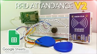 RFID tag attendance system With Nodemcu google spreadsheet || Send RFID data to google spread sheet screenshot 4