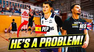This White Hooper went ABSOLUTELY CRAZY In Barcelona!