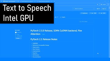 Instructions for Running Coqui and Melo TTS in Intel GPU