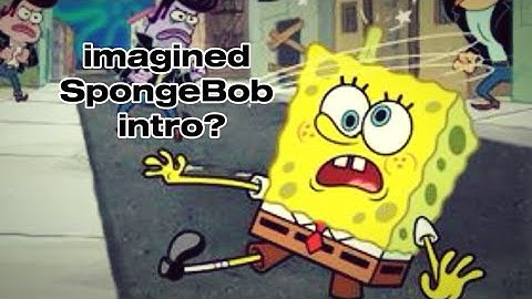⟡ was this strange SpongeBob intro real? 🧽