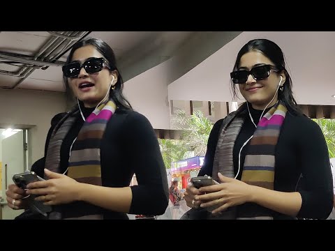 Rashmika Mandanna Spotted @ Airport | Rashmika Mandanna Latest Video #rashmikamandanna #rashmika Thank You For 2 ... - YOUTUBE