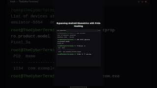 Bypassing Android Biometric Authentication using Frida Hooking