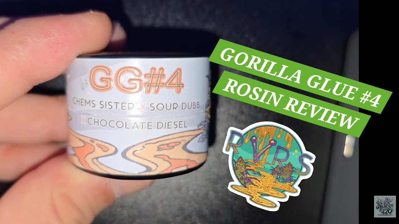 Gorilla Glue #4 Rosin Review