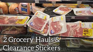Double Trouble! • 2 Grocery Hauls with Prices • Thank You Clearance Stickers