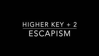 ESCAPISM - HIGHER KEY +2 - KARAOKE\/INSTRUMENTAL - RAYE 070 SHAKE