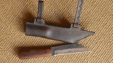DIY Seax Leather Sheath
