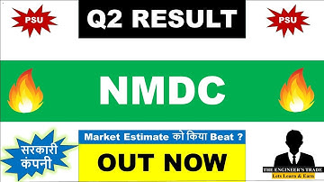 NMDC Q2 Results 2025 | Nmdc Result Today | Nmdc Bonus share | Nmdc Share Latest News Today