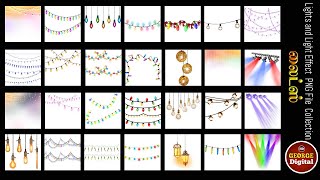 Light and Light Effect PNG file collection for Photoshop designing (@georgedigital6948)