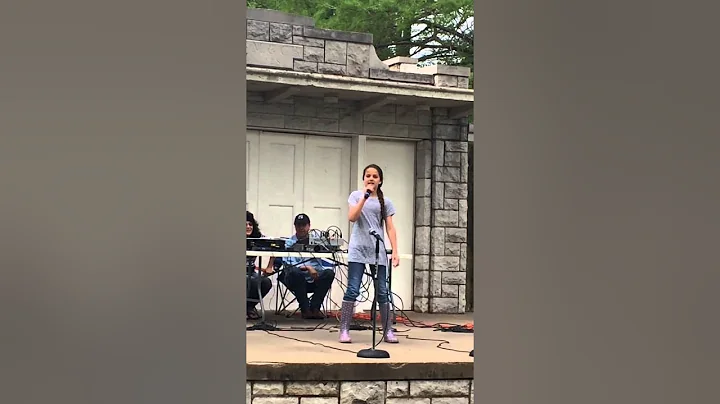 11 year old McKinzee sings Mama's Broken Heart