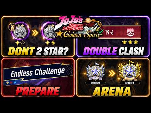 Top 1% Player's Endgame Badge/Preparation Tips | JoJo's JJBA Golden Spirit | JoJo GS