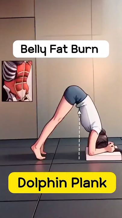 Belly fat burn workout dolphin plank #bellyfatburner #bellyfatloss #dolphinplank #plankworkout