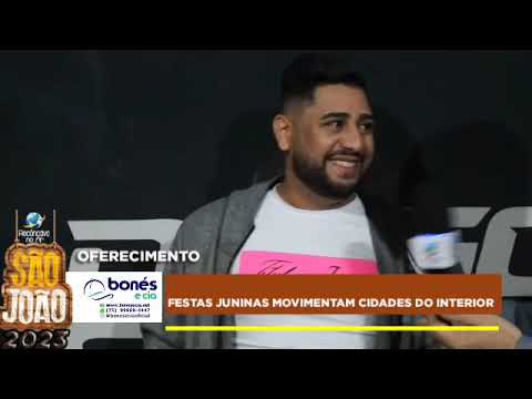 Entrevista com Diego Souza "Pisadinha de Luxo" no São João em Elísio Medrado