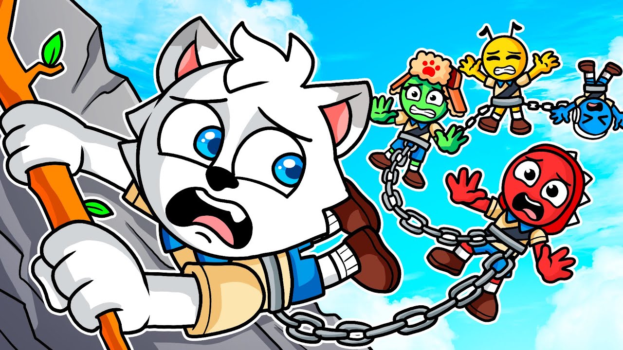 Este Juego de ESCALAR MONTAÑAS es MUY DIFICIL! 🗻😱 PEAK en DIRECTO con Amigos 🔴