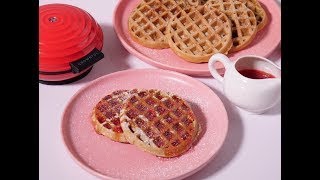 HOW TO MAKE GINGERBREAD WAFFLES #gingerbread #waffle #breakfast #snack
