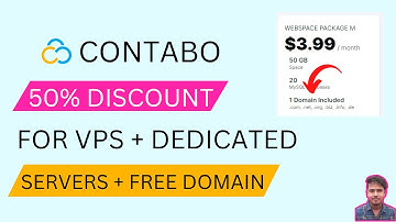 50% OFF On VPS and Dedicated Hosting - Contabo Black Friday & Cyber Monday Offer 2024